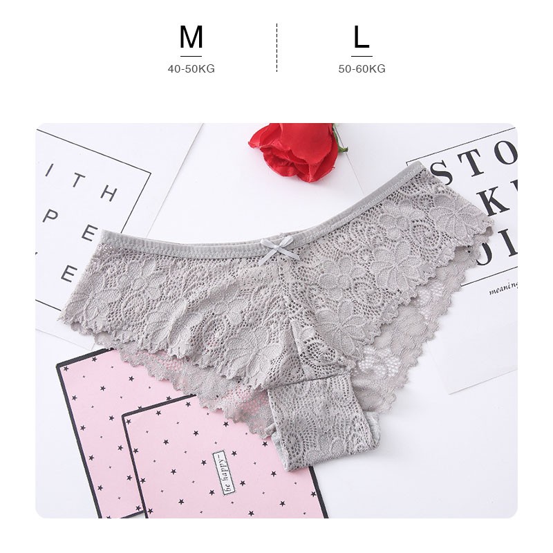 Quần lót lọt khe ren xuyên thấu sexy gợi cảm siêu đẹp QL89