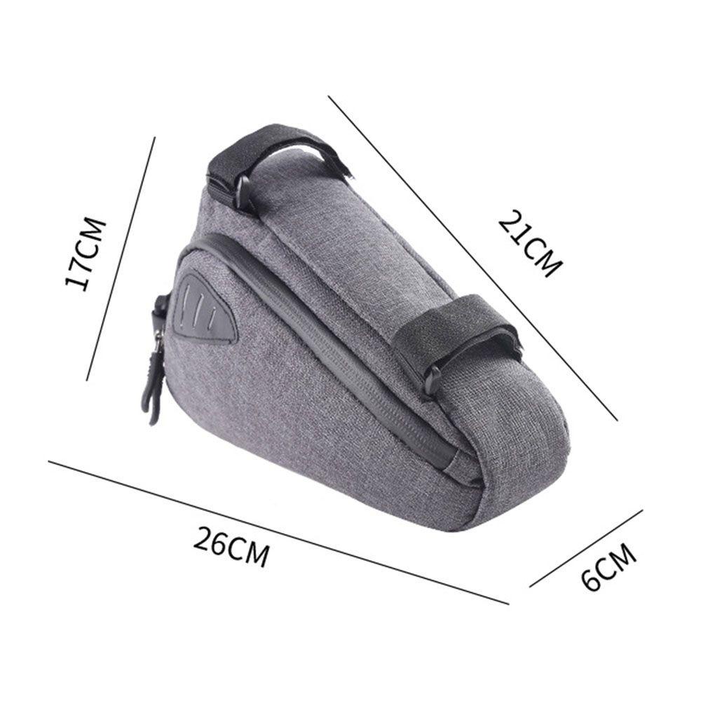 Túi Đựng Đồ Hình Tam Giác Chống Nước Mưa Gắn Khung Trước Xe Đạp