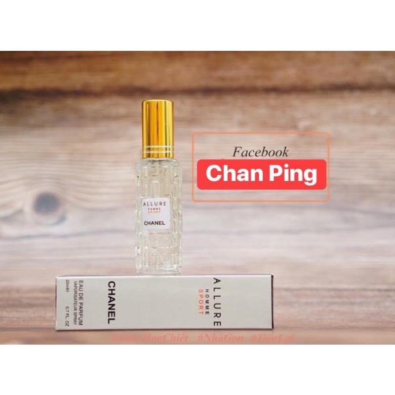 NƯỚC HOA NAM Mini Dạng Xịt 20ml