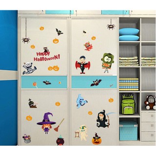 Decal trang trí Halloween - Happy Halloween cho bé