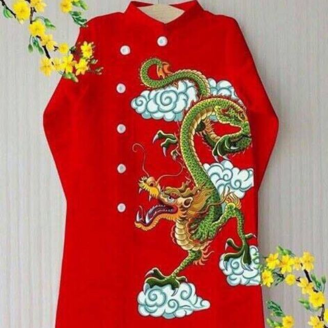 Áo dài cách tân bé trai