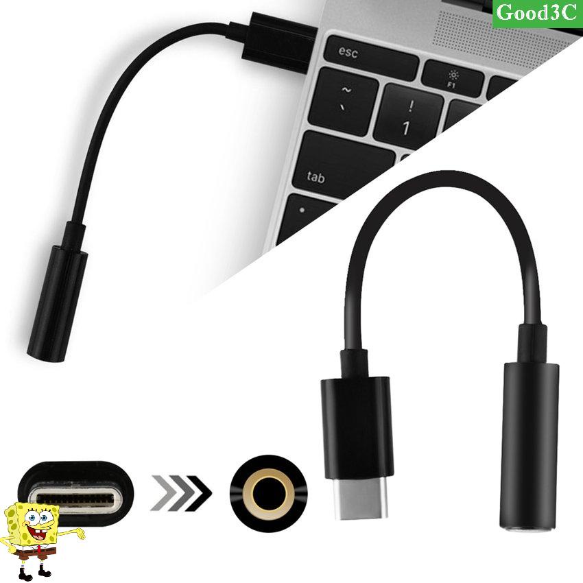 Type-C to 3.5mm Earphone Cable USB-C Male to 3.5 Female Audio Jack Adapter