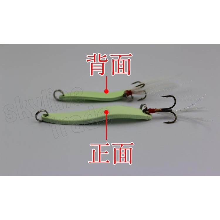 Mồi Câu Cá Giả Bằng Kim Loại Cứng Kèm Móc Lông Vũ Trọng Lượng 5 / 7 / 10 / 13g