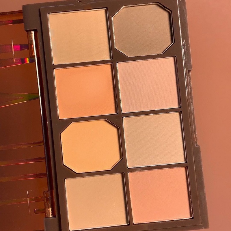 [Hàng mới về] Bảng phấn mắt GUICAMI 8 màu sắc tông lì và hạt ngọc trai thời thượng