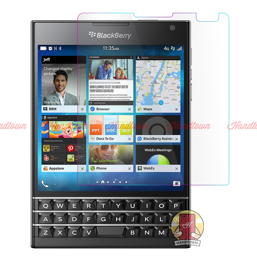 Miếng Dán Màn Hình PPF Kính Cường Lực Dẻo Blackberry Passport Black Berry Passport Sliver Edition Passport AT&amp;T Q30