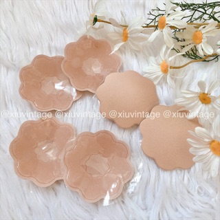 Cặp 2 Miếng Dán Ngực Silicon Tiện Lợi Mặc Áo Dây / Đầm Dây Hở Lưng