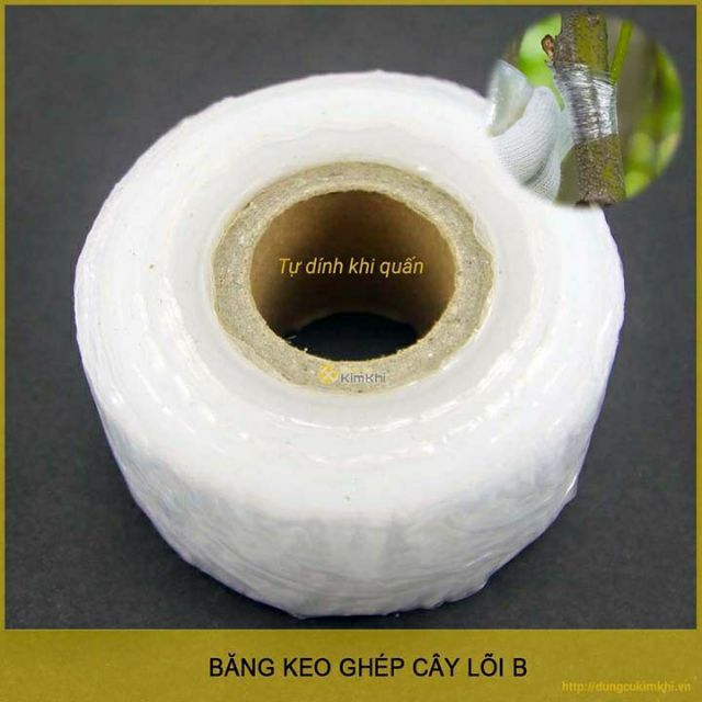 Băng keo ghép cây tự dính giúp bảo vệ mối ghép - 5Fx20m