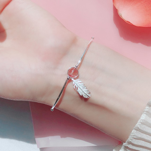 Vòng Tay Nữ Chiếc Lá Siêu Dễ Thương Dành Cho Nữ Giới - Bảo Ngọc Jewelery XB-L37B