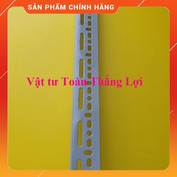 (Dài 95cm_ 100cm ) Cây sắt V lỗ V4x4cm hoặc V3x5cm dày 1.5li