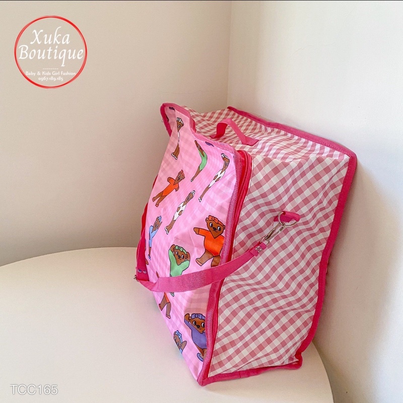 Túi xách đựng đồ cho bé bỉm sữa quần áo đi chơi, đi du lịch, đi cắm trại - Túi Du Lịch style Hàn Quốc