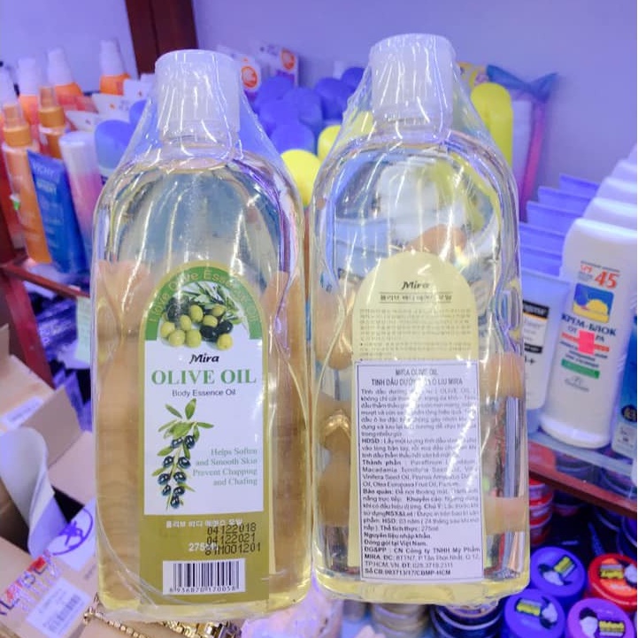 Dầu Mira Olive Body Essence Oil