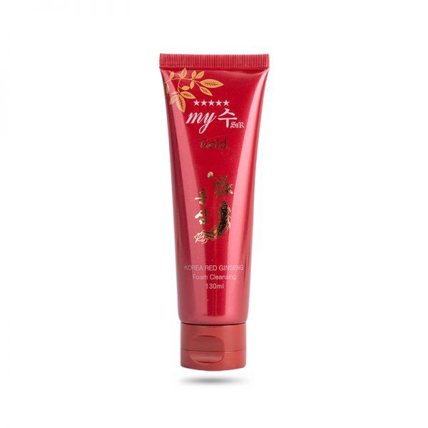 Combo Kem + Sữa Rửa Mặt Hồng Sâm Dưỡng Trắng Da Chống Lão Hóa My Gold Korea Red Ginseng (50ml + 30ml)