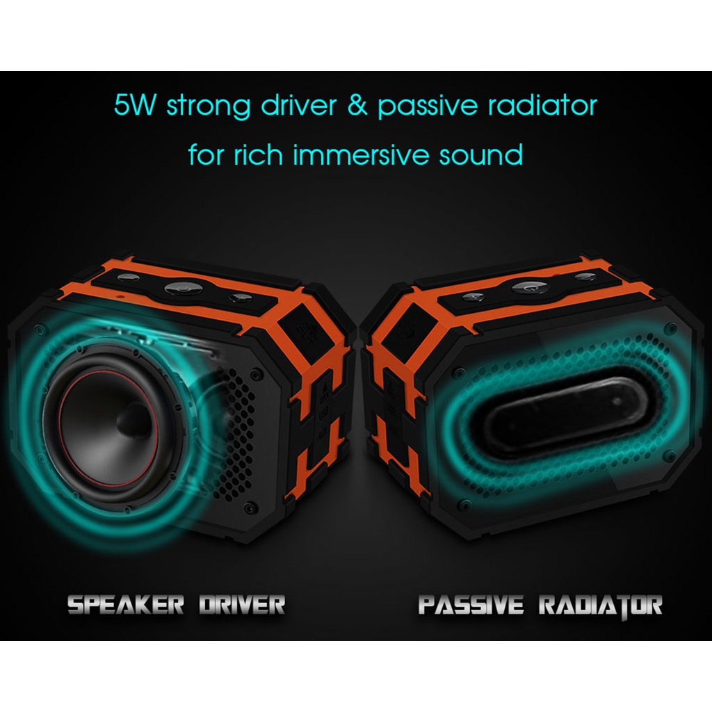 Loa bluetooth Mpow Armor cũ kiêm sạc sự phòng bluetooth 4.0 chống va đạp nghe hay