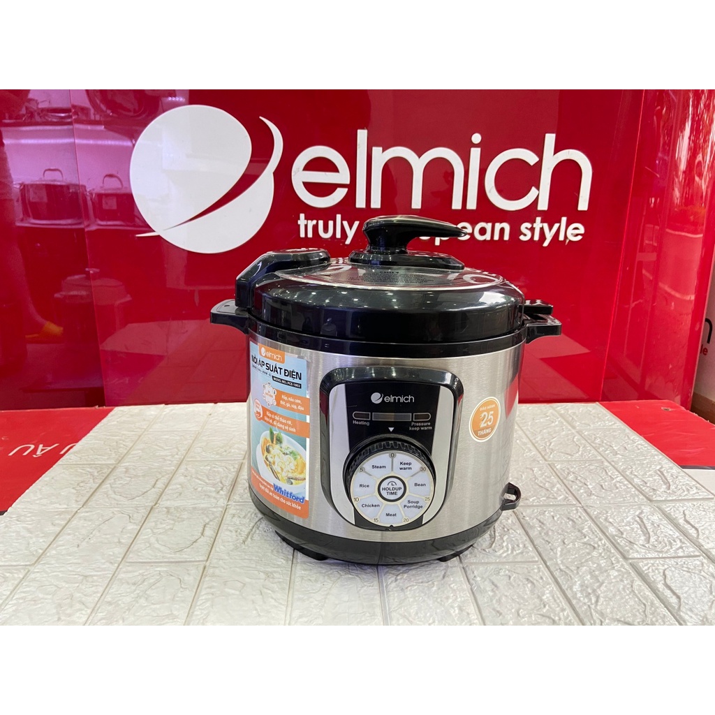 Nồi áp suất nồi hầm nồi ủ elmich điện dung tích 5 lít elmich pce 1802