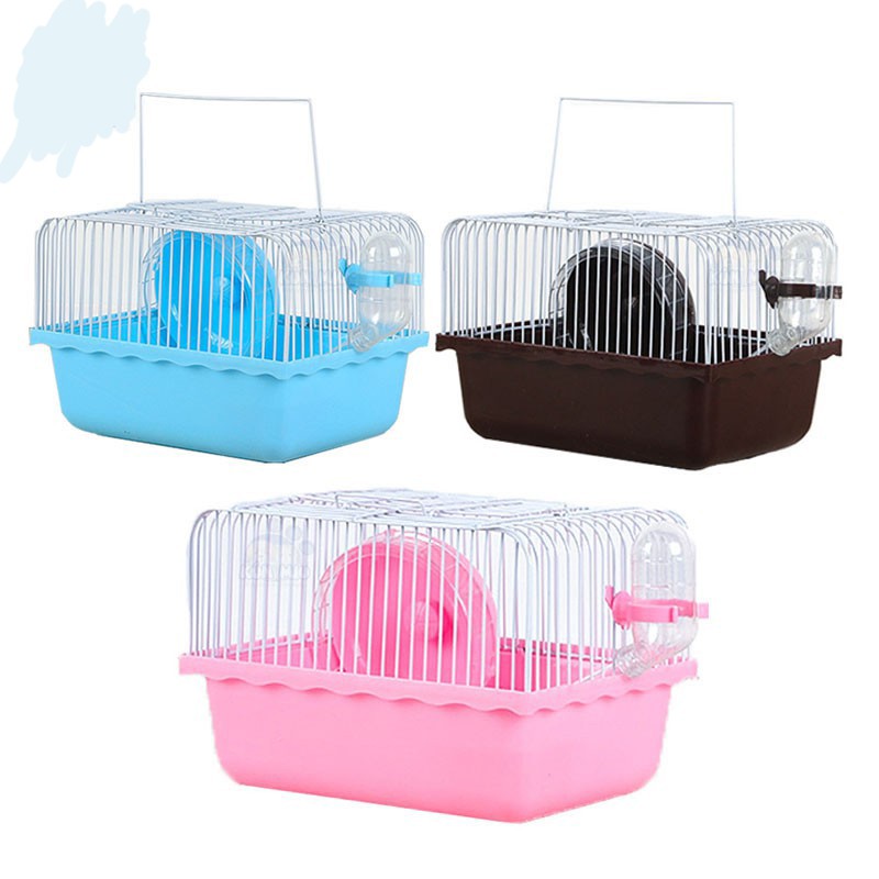 Lồng cho chuột hamster kèm phụ kiện - sz to 23x18x17cm