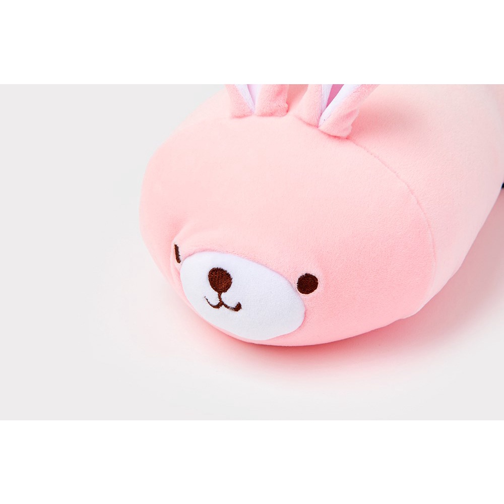 Gối Kê Cổ Vừa Làm Gối Ôm 2 Trong 1 ARTBOX Hàn Quốc Thiết Kế Hình Thỏ Hồng Dễ Thương