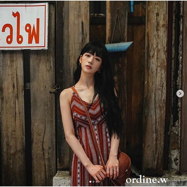 Sẵn_váy maxi đi biển boho style IU, BLACKPINK Rosé, Honey Lee, TWICE Mina, Apink Bomi