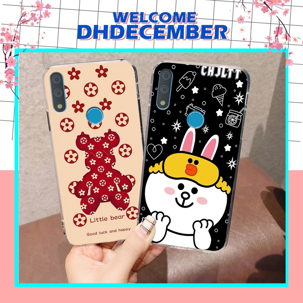 Ốp lưng Vsmart STAR 3 in hình gấu K@ws, gấu nâu, dor@emon RẺ- ĐẸP- BỀN