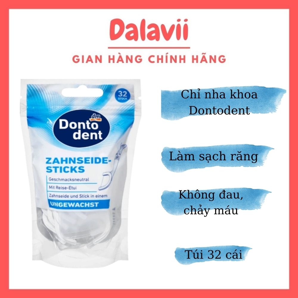 Que chỉ nha khoa Dontodent gói 40 que