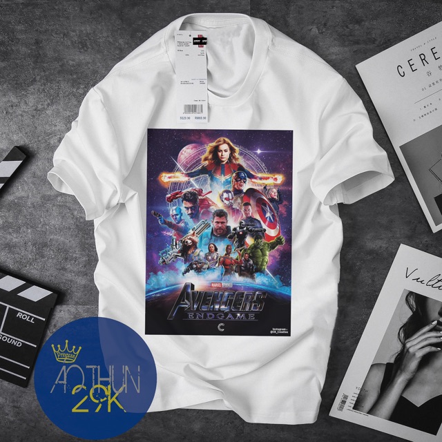 ALBUM 195 - ÁO THUN MARVEL AVENGER 9 PHIÊN BẢN ĐẸP