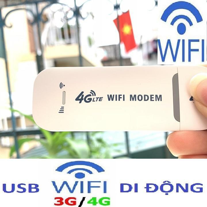 [Mã 229ELSALE hoàn 7% đơn 300K] Thiết bị phát wifi đa năng - usb wifi Dongle 4G tốc độ đột phá