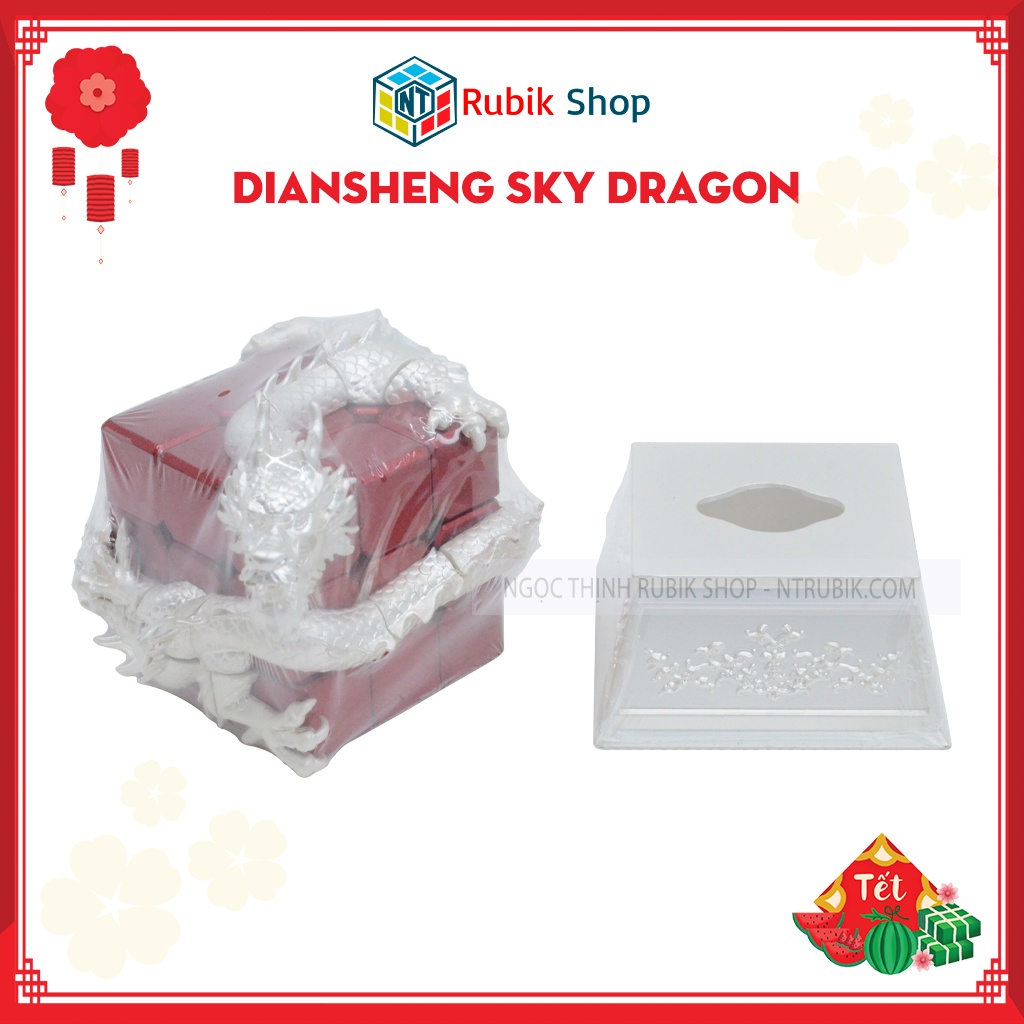 Rubik 3x3x3 Rồng Diandseng- Diangsheng Sky Dragon Phiên bản giới hạn Limited Editon 2022