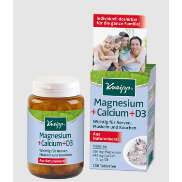 Hàng Đức Kẹo Kneipp Magnesium + Calcium + D3