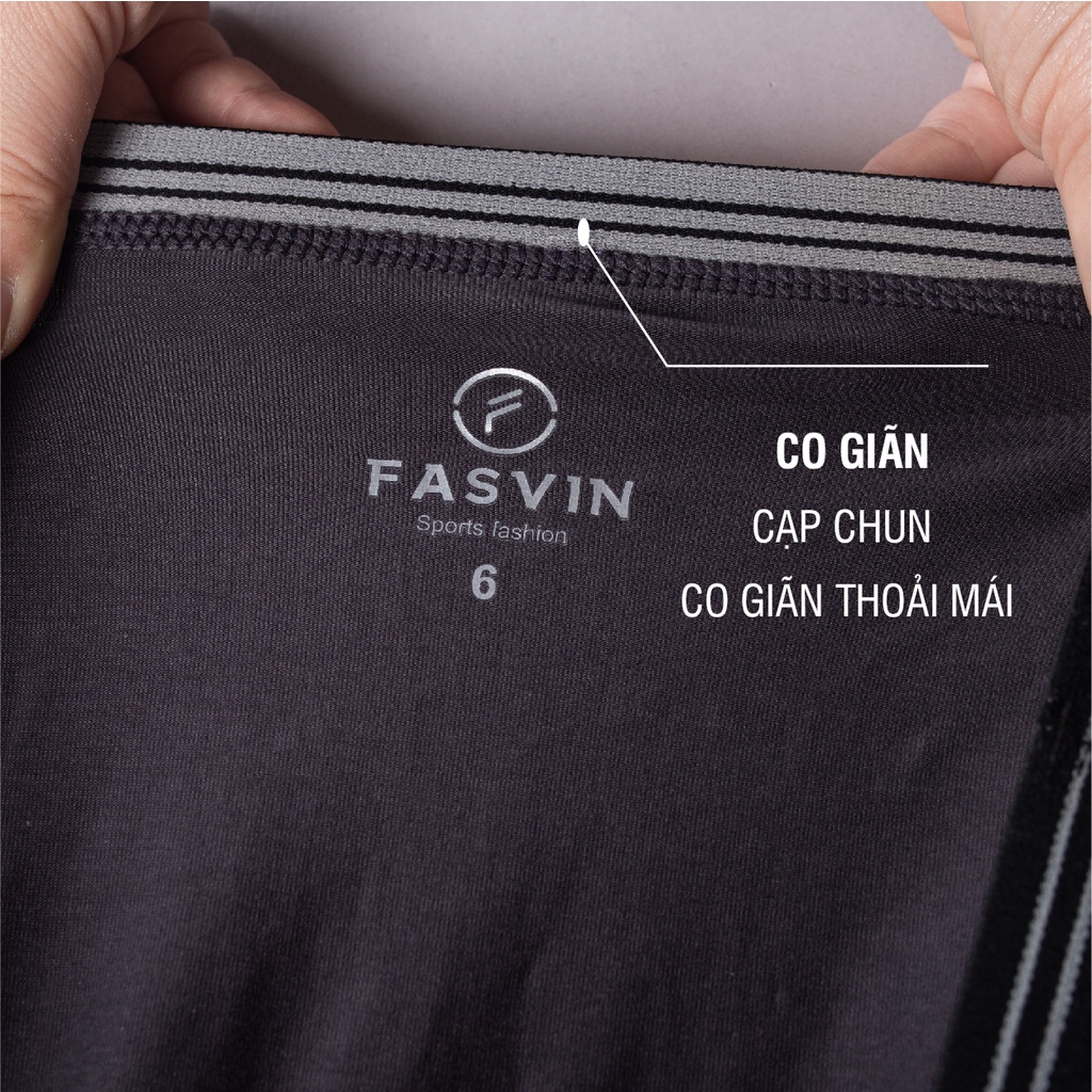 Quần Lót Nam Big Size FASVIN Vải Cotton Chun Co Giãn Mềm Mát Hàng Nhà Máy Phom Dáng Đẹp LSD22175.HN