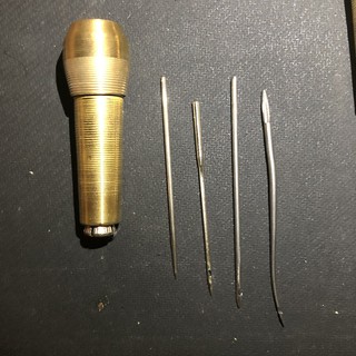 COMBO KIM KHÂU GIÀY CÁN ĐỒNG 4 MŨI (Tặng chỉ khâu)