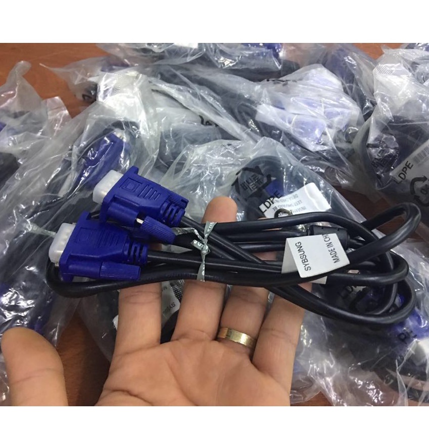Dây cáp VGA xịn , hàng zin theo máy chống nhiễu tốt
