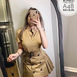 Áo thun Bigsize BBR cổ trụ A48