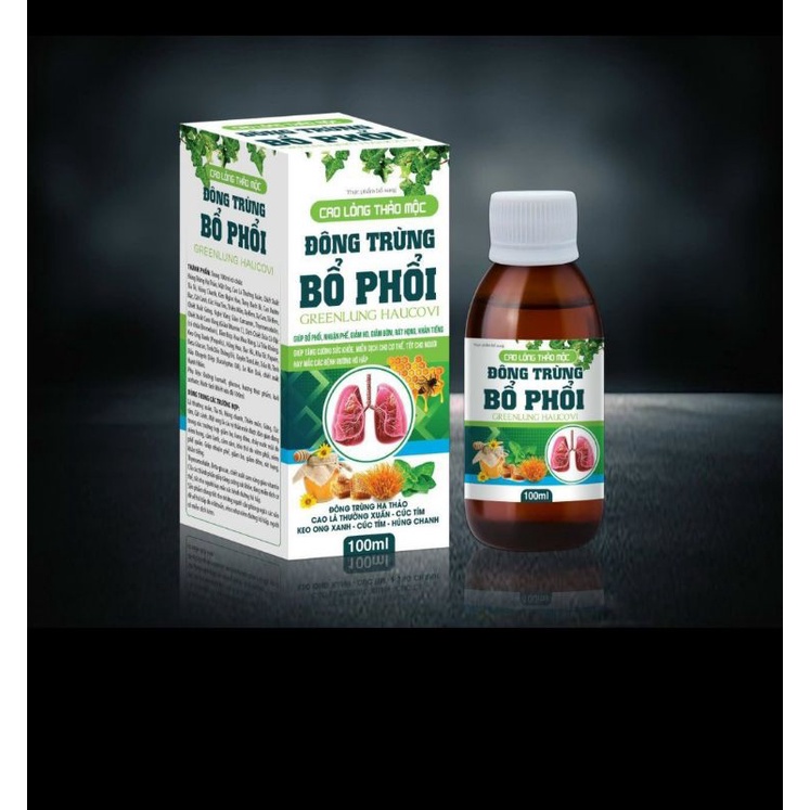 Đông Trùng Bổ Phổi HauCovid