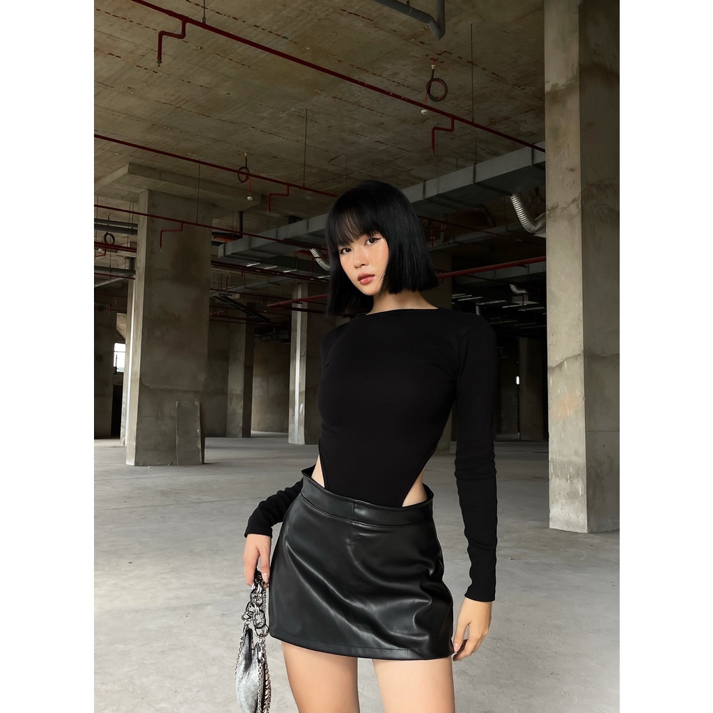 Quần váy da lucie - leather skirt