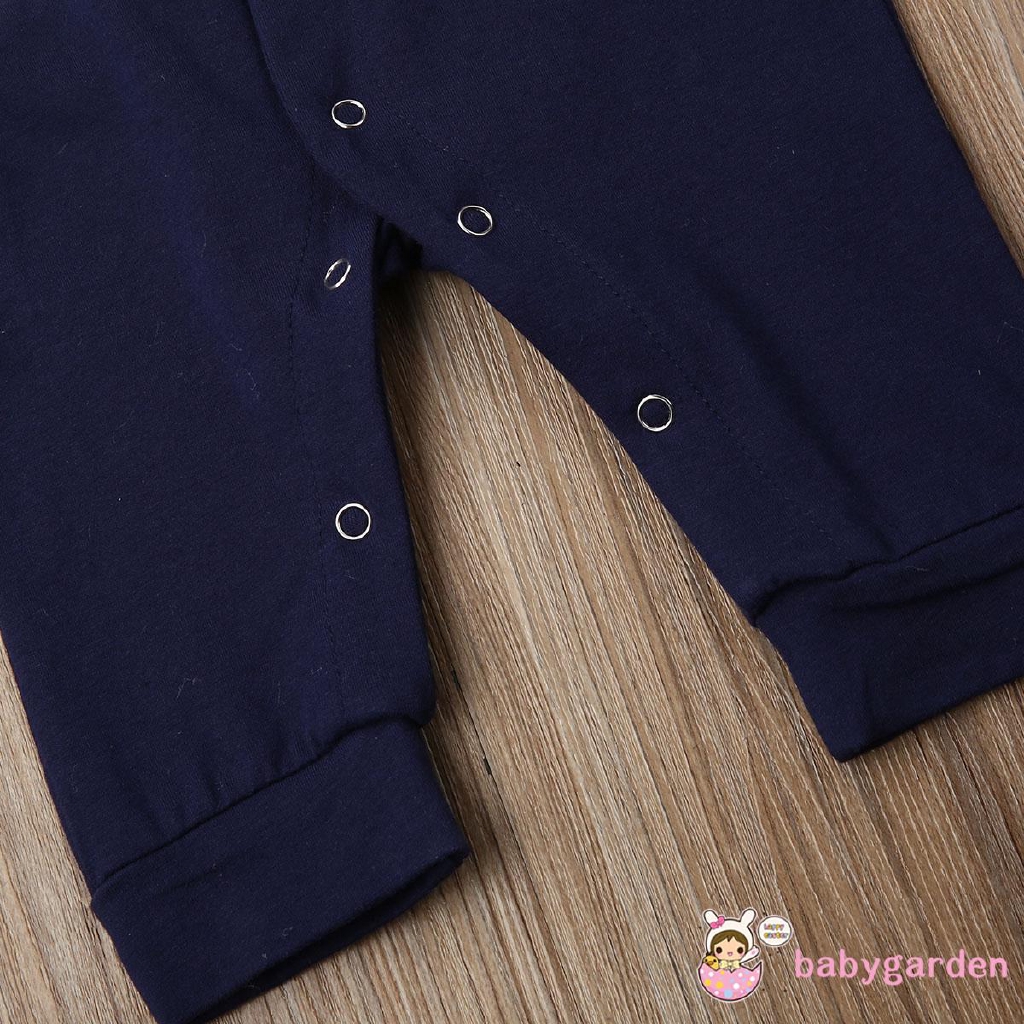 Bộ Đồ Liền Thân Dài Tay Thắt Nơ Cho Bé Trai