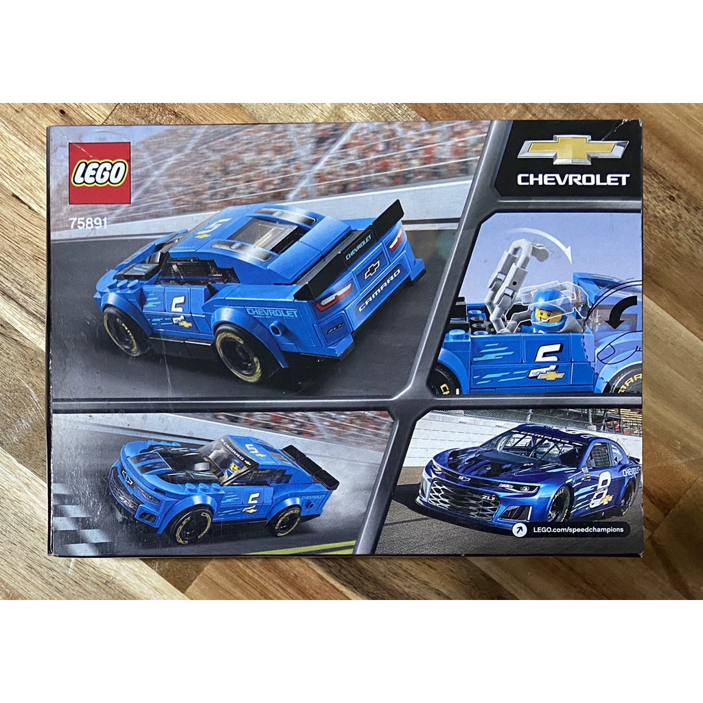 75891 Đồ chơi lắp ráp Iego Speed Champions Chevrolet Camaro ZL1 Race Car - Siêu xe