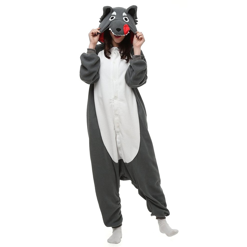 Đồ ngủ cosplay chó sói xám dễ thương | BigBuy360 - bigbuy360.vn