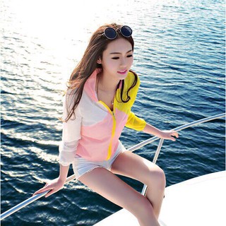 [Mặc là PHÊ] Áo khoác nữ dù Ahihi 'Hi Hi Hi' dễ thương khoát gió đẹp nữ 2 lớp có nón