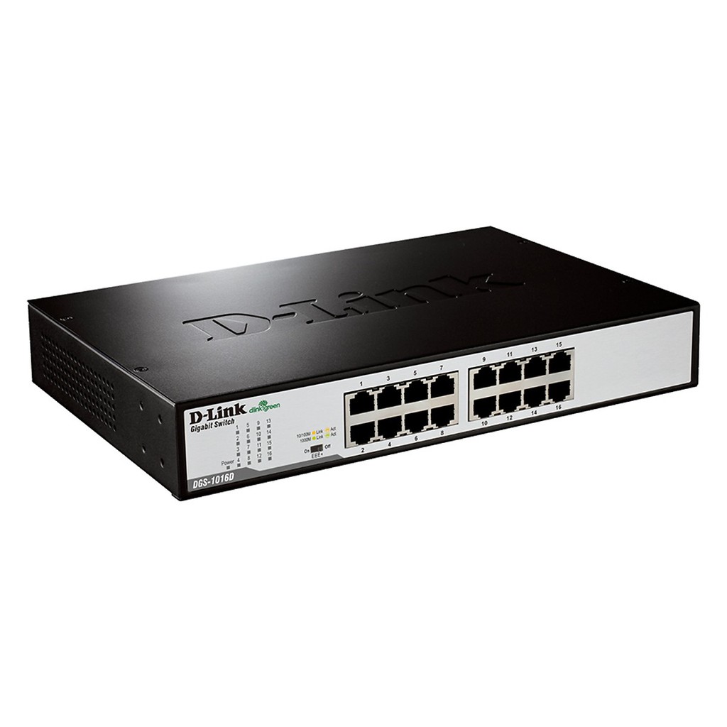 Bộ Chia Mạng 16 Cổng Gigabit D-LINK DGS-1016C - Switch 16 Port 10/100/1000