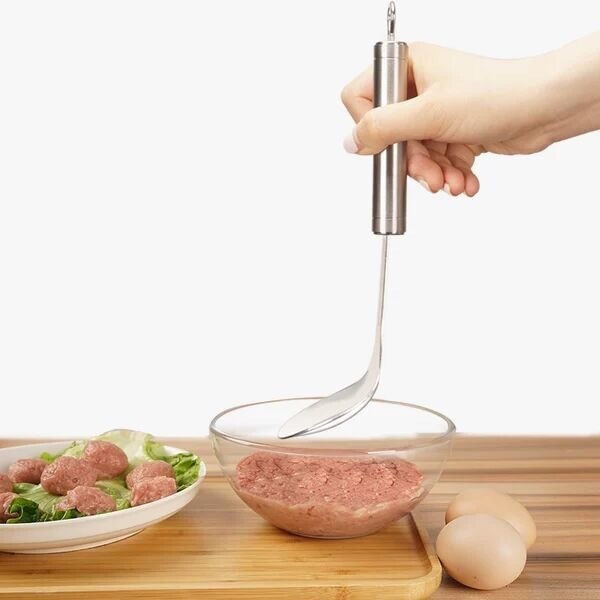 Dụng Cụ Làm Thịt Viên Bằng Thép Không Gỉ 304