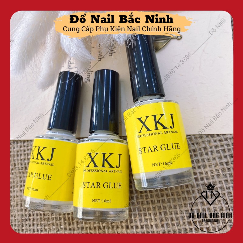 Keo Dán Foil Nail XKJ Chính Hãng Chai 16ml