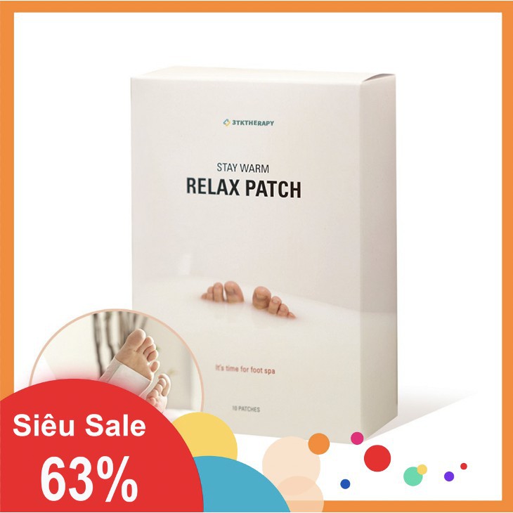 Relax Patch - Miếng dán giảm cân số 1 Hàn Quốc