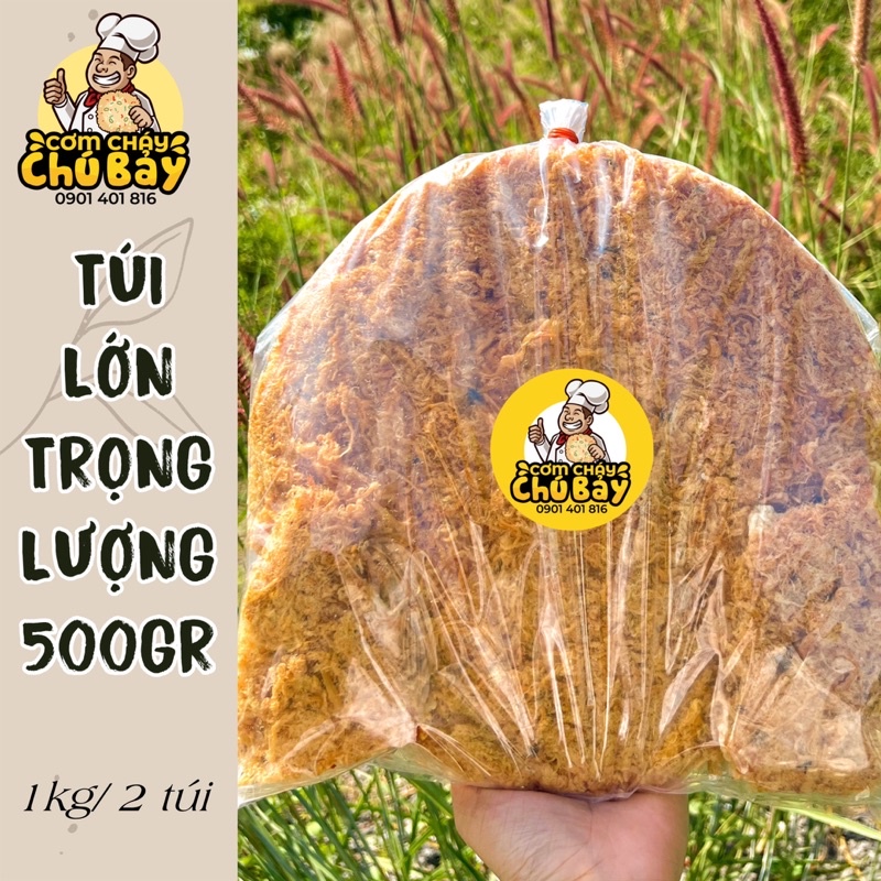 Cơm cháy đáy nồi siêu chà bông  CHÚ BẢY SÀI GÒN