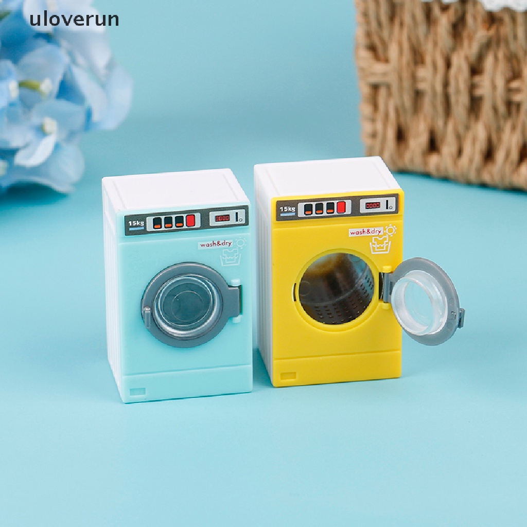 Mô Hình Máy Giặt Mini Tỉ Lệ 1: 12 Trang Trí Nhà Búp Bê