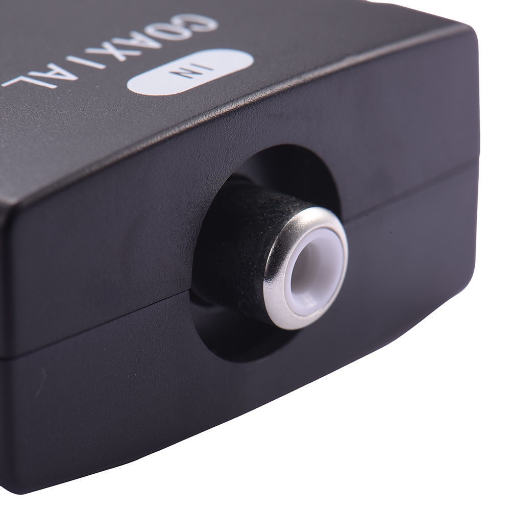 Đầu chuyển đổi tín hiệu âm thanh kỹ thuật số đồng trục RCA sang quang học Toslink SPDIF tiện lợi