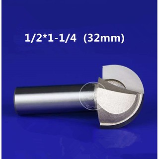 Mũi phay gỗ chạm tròn 32mm - cán 12.7mm