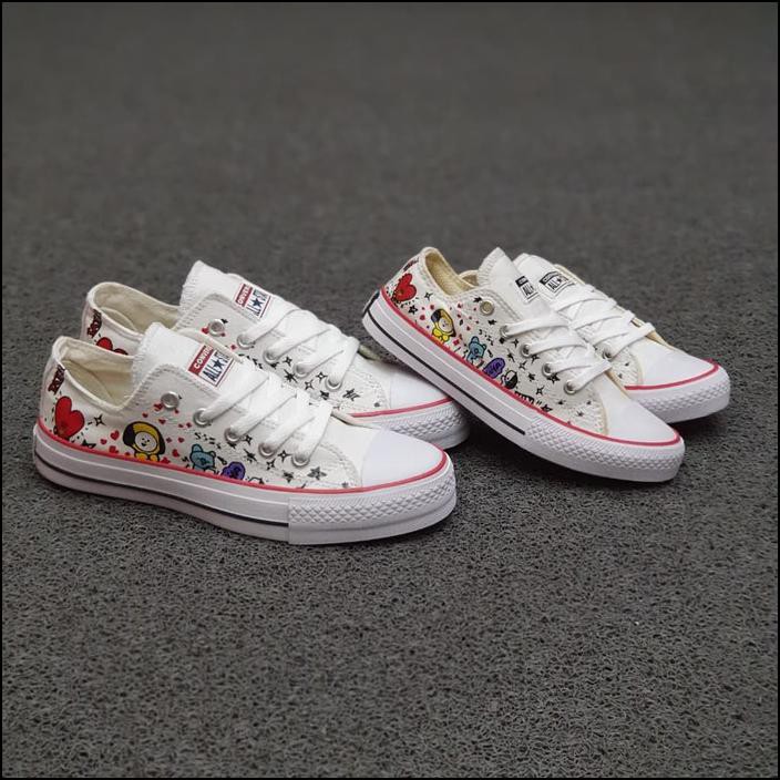 Giày Thể Thao Converse X Bt21 Bts Thời Trang Cho Bé