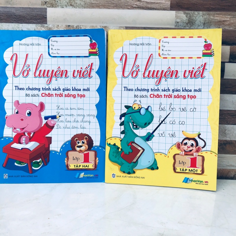 VỞ LUYỆN VIẾT CHỮ ĐẸP THEO CHÂN TRỜI SÁNG TẠO{SIÊU HOT}