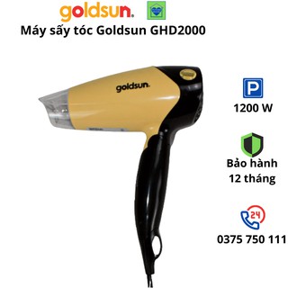 Máy sấy tóc Goldsun GHD2000 siêu bền công suất lớn 1200W thumbnail