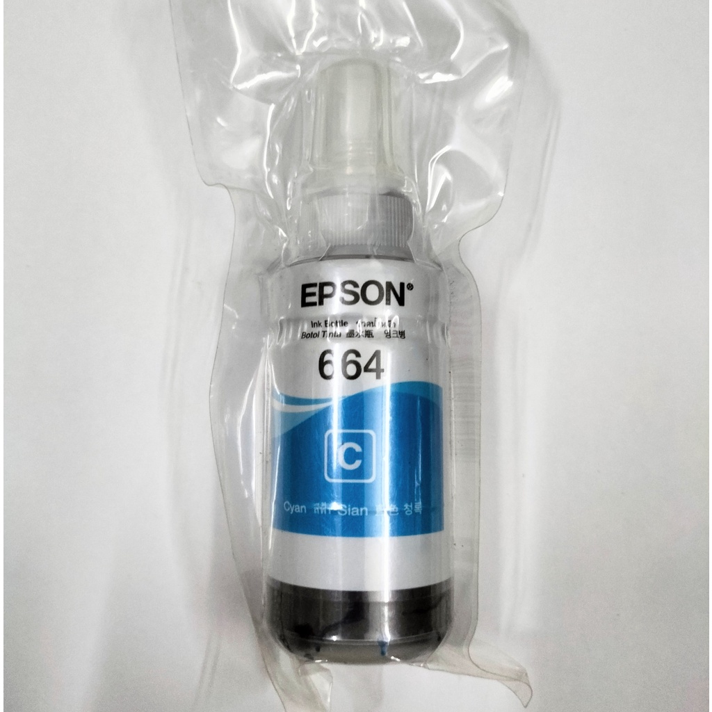 Bộ mực in 4 màu 664 cho máy in Epson L300 / L310 / L350 / L360 / L1300 / L100 / L120 / L200 / L210 / L565 / L355 / L361