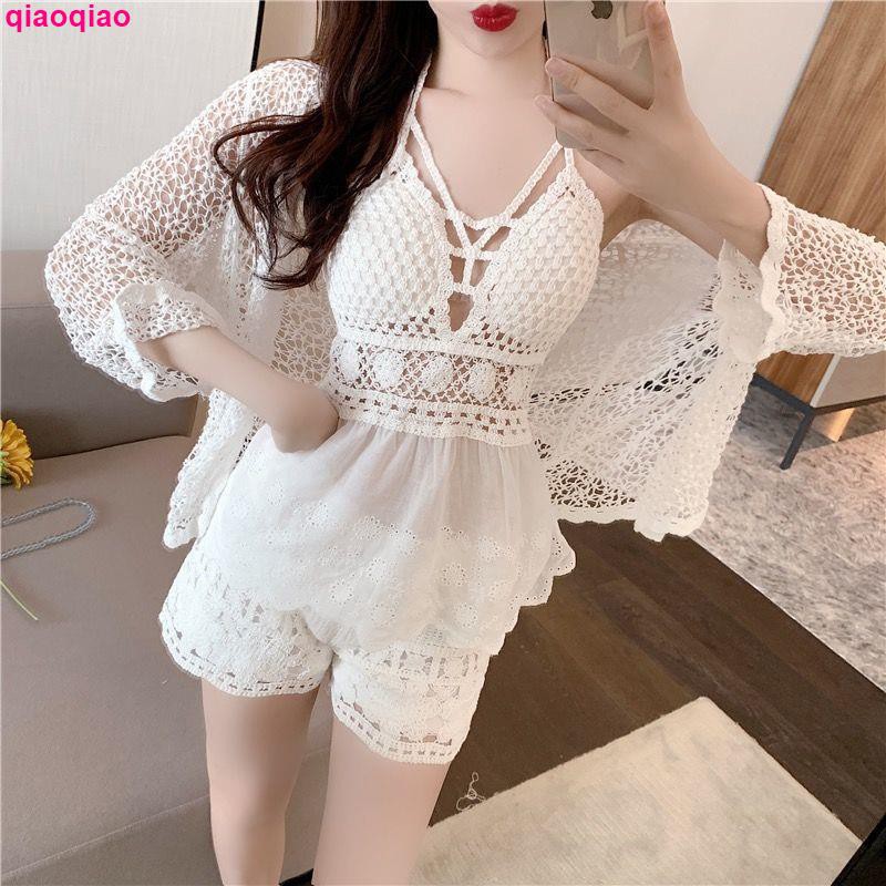 Set Đồ Tắm Kèm Áo Khoác Ngoài Quyến Rũ Dành Cho Nữ | BigBuy360 - bigbuy360.vn